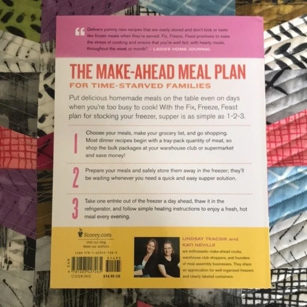 Cookbook Fix, Freeze, Feast